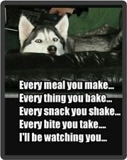 Funny Dog Humor Siberian Husky Refrigerator Magnet   picture