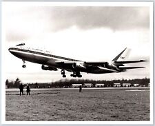 Airplane Boeing 747 Superjet First Flight Paine Field 1969 B&W 8x10 Photo A2 picture