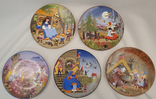 Poole Set of 5 Fairytale Decorative Colorful Plates picture