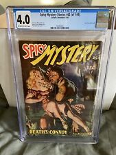 Spicy Mystery Stories 62 (v11 #3) Cgc 4.0 Off-White To White Pages Pulp picture