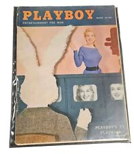 Vtg Playboy Magazine Vol 3 #3 March 1956 Marion Stafford Eve Meyer w/Centerfold picture