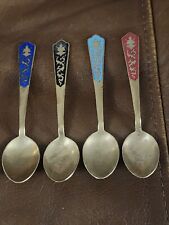 Vintage Siam Brass BUDDHA Demitasse Spoons Thailand  picture