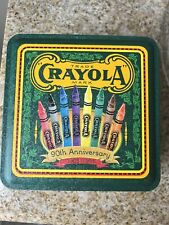 Vintage 1993 90th Anniversary Crayola Collector Tin w/ Box of 64 Crayons Unused picture