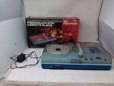 Vintage Ertl Phonograph With Cassette Player Tested With Box picture