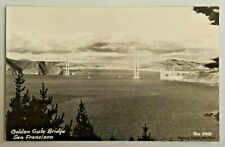 Golden Gate Bridge San Francisco CA Redwood Empire Real Photo Postcard RPPC 5508 picture