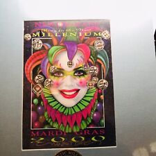 Rare Mini 2000 Andrea Mistretta Mardi Gras New Orleans Poster Signed New picture