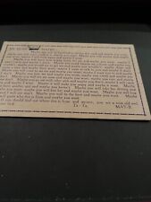 My Dear Maybe From May B Posted Postcard Ft Jennings Ohio 1908 picture