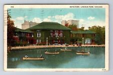 Chicago IL-Illinois, Refectory, Lincoln Park, Antique, Vintage c1929 Postcard picture