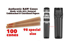 RAW cone Classic 98 special size  Cone(100PK)+grinder loader storage 3 in 1 picture