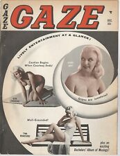 Humorama Gaze Magazine December 1961 Bill Wenzel Dan DeCarlo Tempest Storm picture