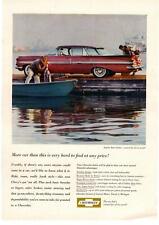 1959 Chevrolet Impala Sport Sedan Straight 6 Engine Body By Fisher GM Print Ad picture
