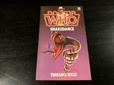DOCTOR WHO : SNAKEDANCE UK vintage paperback book Target mint NOS 1984 picture