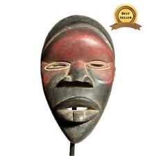 African oval face mask by a Dan carver Wood Hand Carved Wall Hanging -1014 picture