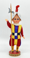 Vintage Vatican Roma Guard Soldier Doll Celluloid Eyes Open Close 6