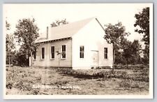Postcard RPPC Photo Michigan Idlewild Baptist Church Black Eden History Vintage picture