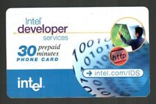 ITELSA Intel Developer Services ( 2001 ) Phone Card ( EXPIRED ) picture