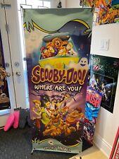 Scooby Doo Pinball Banner 24' x 62' Heavy Vinyl, Pinball Gift picture