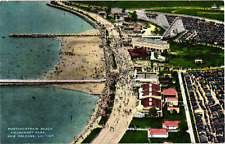 Vintage Postcard Pontchartrain Beach Amusement Park New Orleans LA Unposted picture