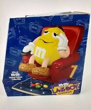 M&M's Lazy Boy Recliner Candy Dispenser La-Z-Boy Yellow Collectible Never Opened picture