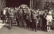 Egypt - King Fuad I on 16 october 1929 - REAL PHOTO - Publ. unknown picture