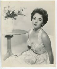 ELIZABETH LIZ TAYLOR Hollywood Icon Diva ORIGINAL 1960 Glamour Photo J1420 picture