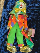 Vintage Schmid Doll House Music Clown New With Tag 17