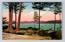 Bristol NH-New Hampshire, Newfound Lake Looking West, Antique Vintage Postcard picture