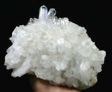 6.52lb Natural Beautiful white Quartz Crystal Cluster POINT Mineral Specimen picture