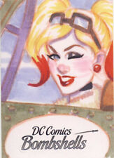 2017 Cryptozoic DC Bombshells Series 1 SDCC Promo Card P9 Harley Quinn picture