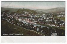 (2) Diff. Vintage Postcard Birds-eye Views of Montpelier, Vermont picture