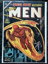 Young Men #26 1954 Atlast Comic Book Golden Age Human Torch picture