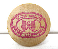 Scouts Canada - Northwest Territories - Three Eskimos - Wooden Nickel - 1984 picture