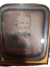 1/6th Plate Daggeuereotype Portrait Photo Of Older Man In Case picture