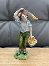 Antique German Kister Porcelain Figurine Man w/ Bread Baker picture