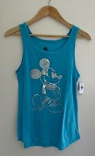 Disney Women's Silver Minnie Mouse Lightweight Stretch Tank Top Blue S picture