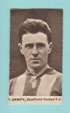 FOOTBALLER - T.  SAMPY  OF  SHEFFIELD  UNITED - UNKNOWN ISSUER - C1920'S picture