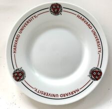 HARVARD UNIVERSITY VE RI TAS White Logo College Porcelain Souvenir Plate 6-1/4” picture