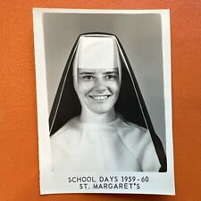 VINTAGE PHOTO Extremely Young Nun School portrait, Catholic Original Snapshot picture