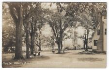 (2) RPPC's, Naples, Maine, Early Views of Chute Homestead Inn and Camps 1916 picture