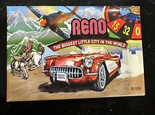 RENO, THE BIGGEST LITTLE CITY IN THE WORLD NV,FRIDGE COLLECTIBLE SOUVENIR MAGNET picture
