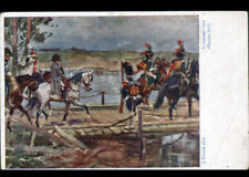 ART PAINTING of POLAND / NAPOLON, FATAL PASSAGE illustrated by J. KOSSAK picture