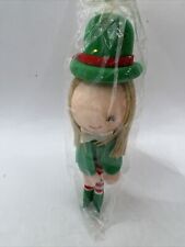  Vintage Green Outfit Pixie Elf With Green Top Hat NOS picture