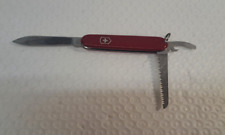 Discontinued Victorinox 84mm Walker Swiss Army Knife  Red  engraved Ken Lee picture