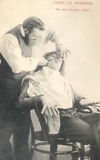 RPPC 1900s Doctor Resetting a Young Boys Broken Nose picture