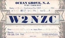 1948 Ocean Grove,NJ W2NZC,97 Mt. Tabor Way Monmouth County QSL/Ham New Jersey picture