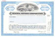 General Motors Corporation - dated 2003 Specimen Stock Certificate - Very Rare a picture
