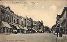 Millersburg Ohio OH Jackson St. c1910 Postcard picture