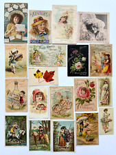 1880s Collection Lot 39 Trade Cards Perfumes Colognes Beauty Soap Hoyt's Ayers picture