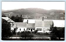 RPPC EAST PERU, Maine ME ~ WALKER'S FARM ca 1950s Oxford County  Postcard picture