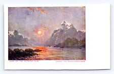 Antique Old Postcard Land of the Midnight Sun AK Boats Pre 1907 Undivided Back picture